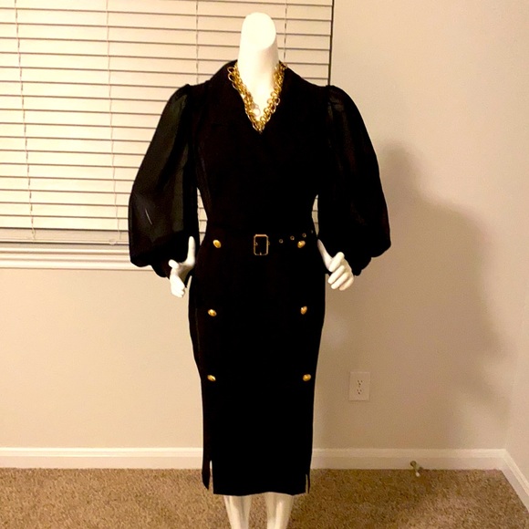 NEW PLUS SIZE BLACK BLAZER DRESSES - Picture 14 of 17